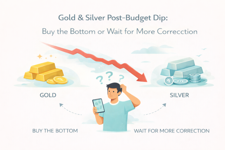 Gold & Silver Post-Budget Dip: Buy the Bottom or Wait for More Correction?
