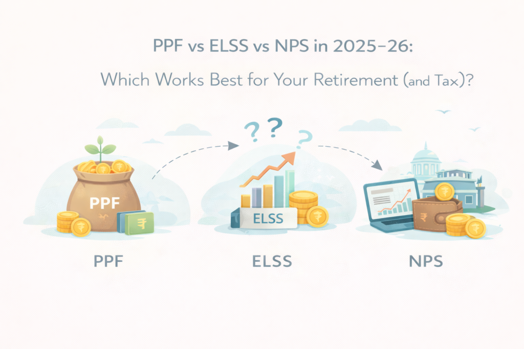 ppf vs elss vs nps 2025-26